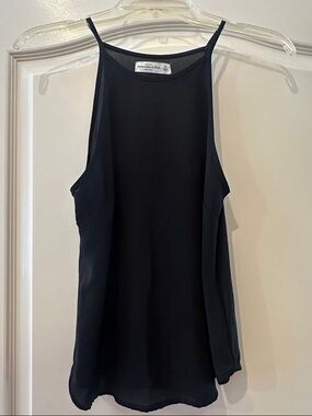 Abercrombie & Fitch Black High-Neck Camisole